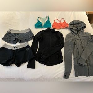Lululemon Lot - 6 Assorted Items (Sizes xs/s)